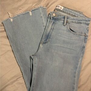 Just Black Light Blue Cropped Jeans